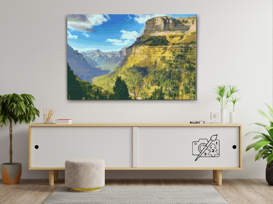 Diamond Paint - Ordesa Canyon, Spanien 2