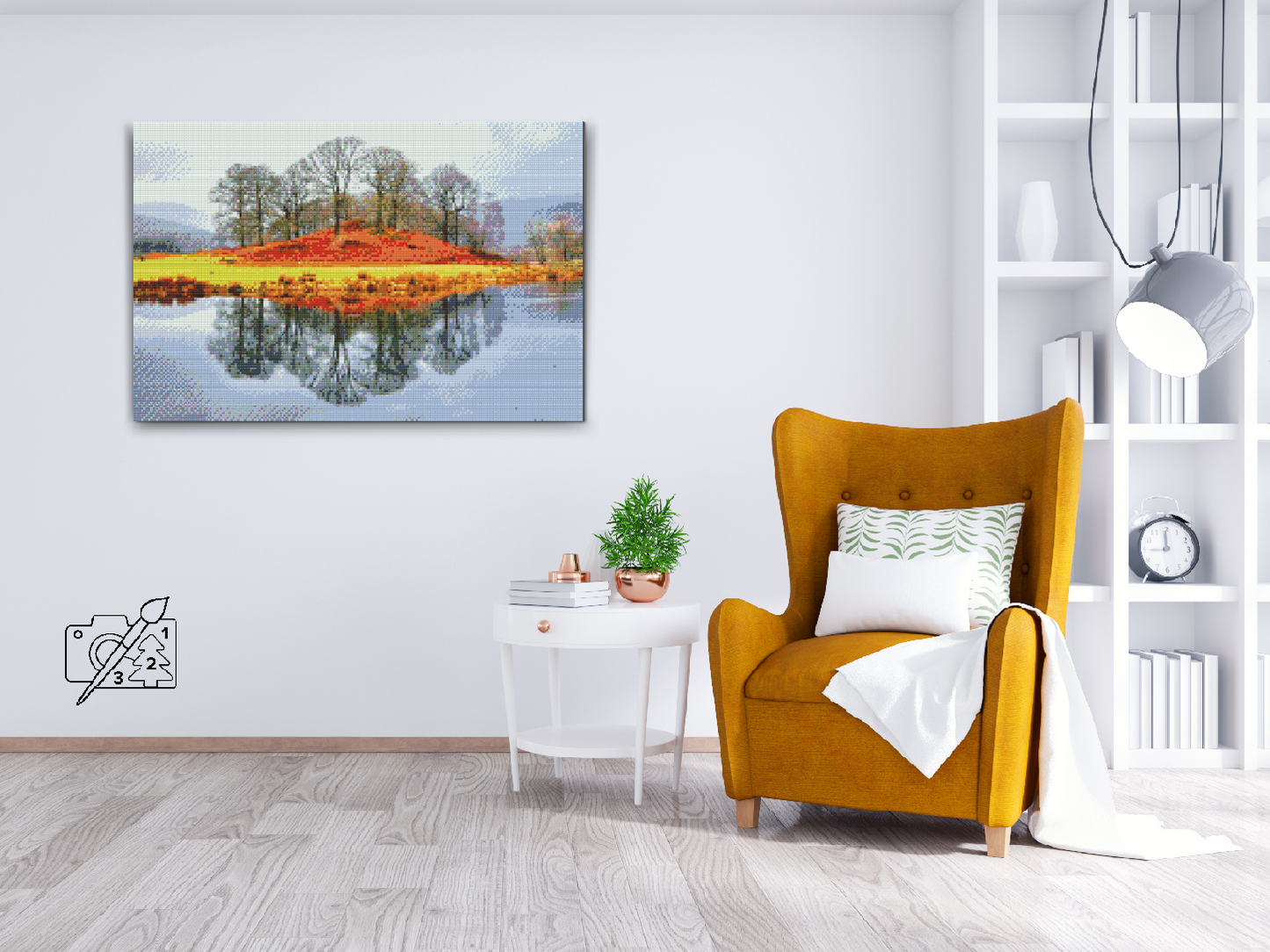 Diamond Paint - Lake District Cumbria, Storbritannien