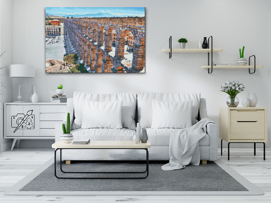 Diamond Paint - Akvædukten i Segovia, Spanien