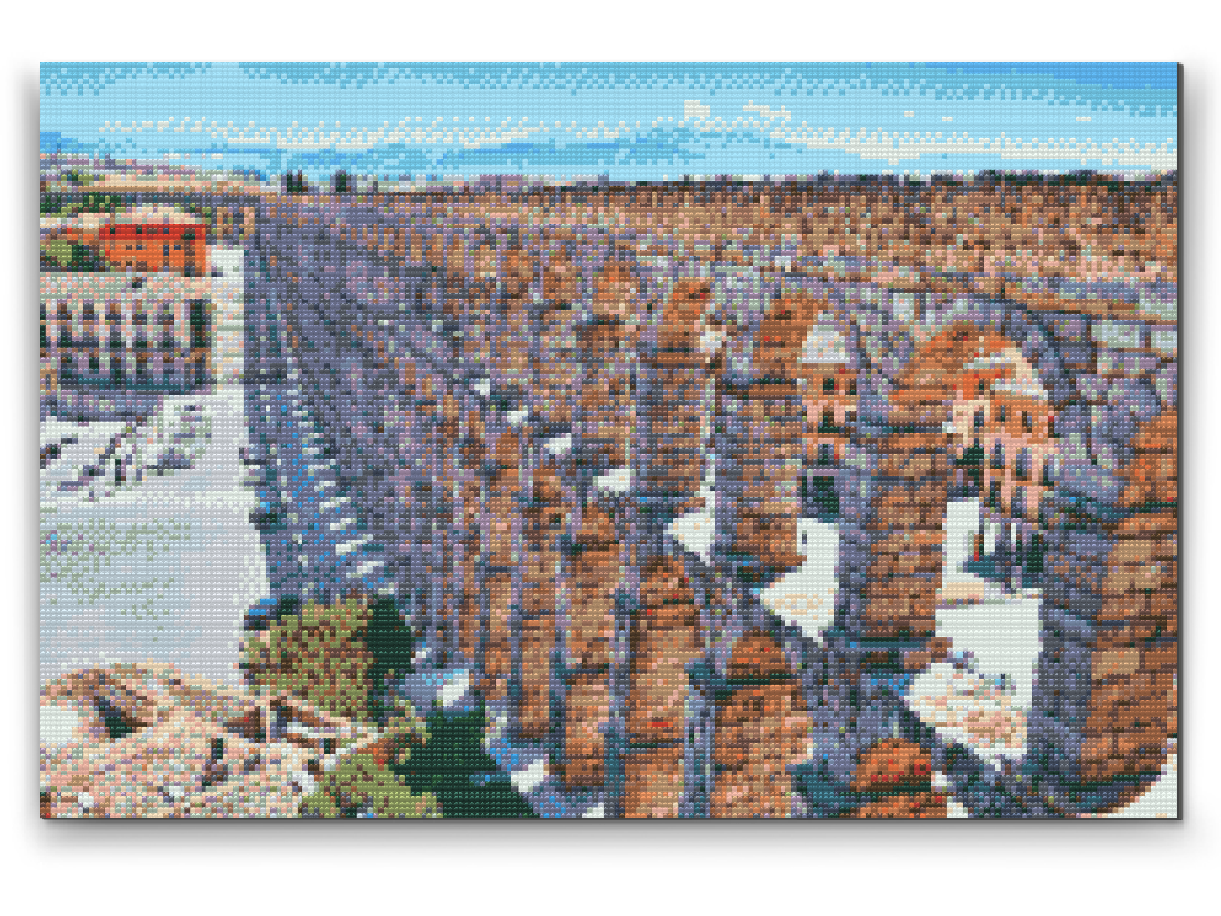 Diamond Paint - Akvædukten i Segovia, Spanien