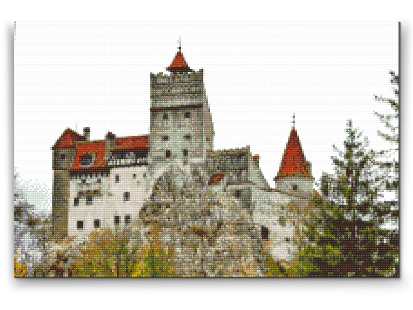 Diamond Paint - Castle Bran, Rumænien