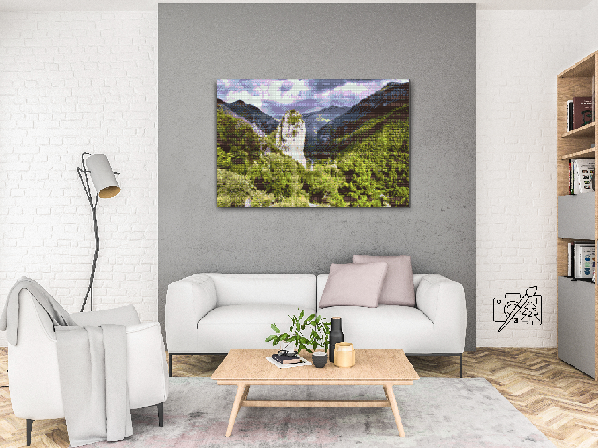 Diamond Paint - Orsomarso, Calabrien