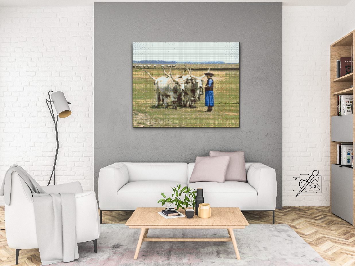 Diamond Paint - Hortobagy Nationalpark, Ungarn