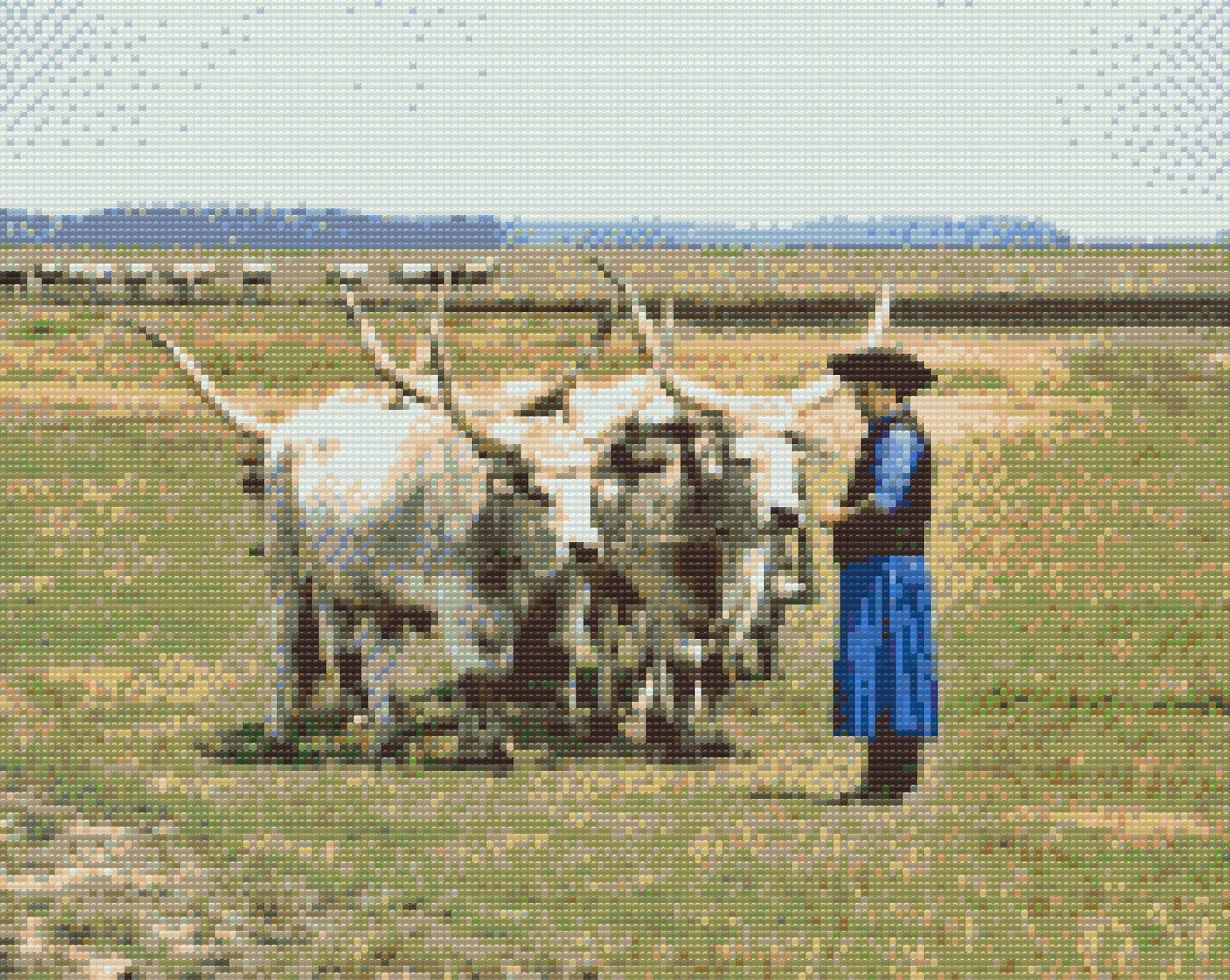 Diamond Paint - Hortobagy Nationalpark, Ungarn