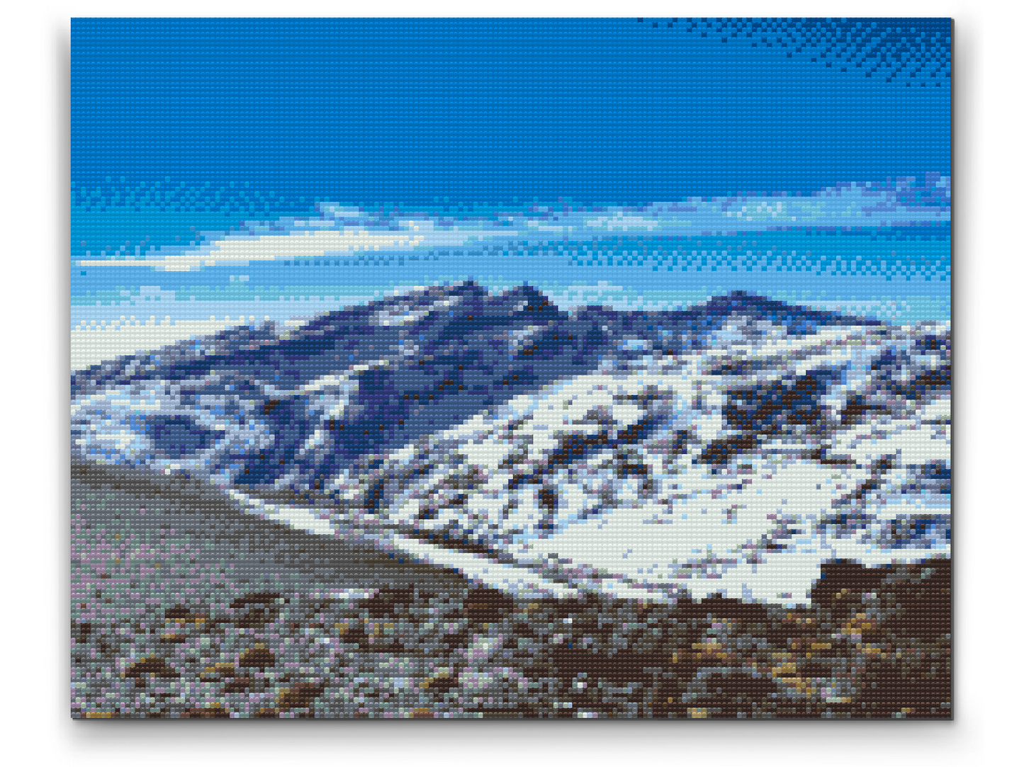 Diamond Paint - Mount Mulhacen i Sierra Nevada, Spanien