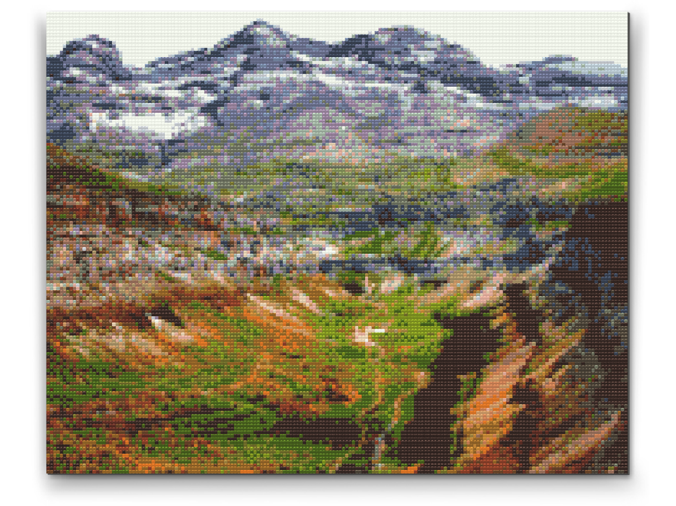 Diamond Paint - Ordesa-kløften, Spanien