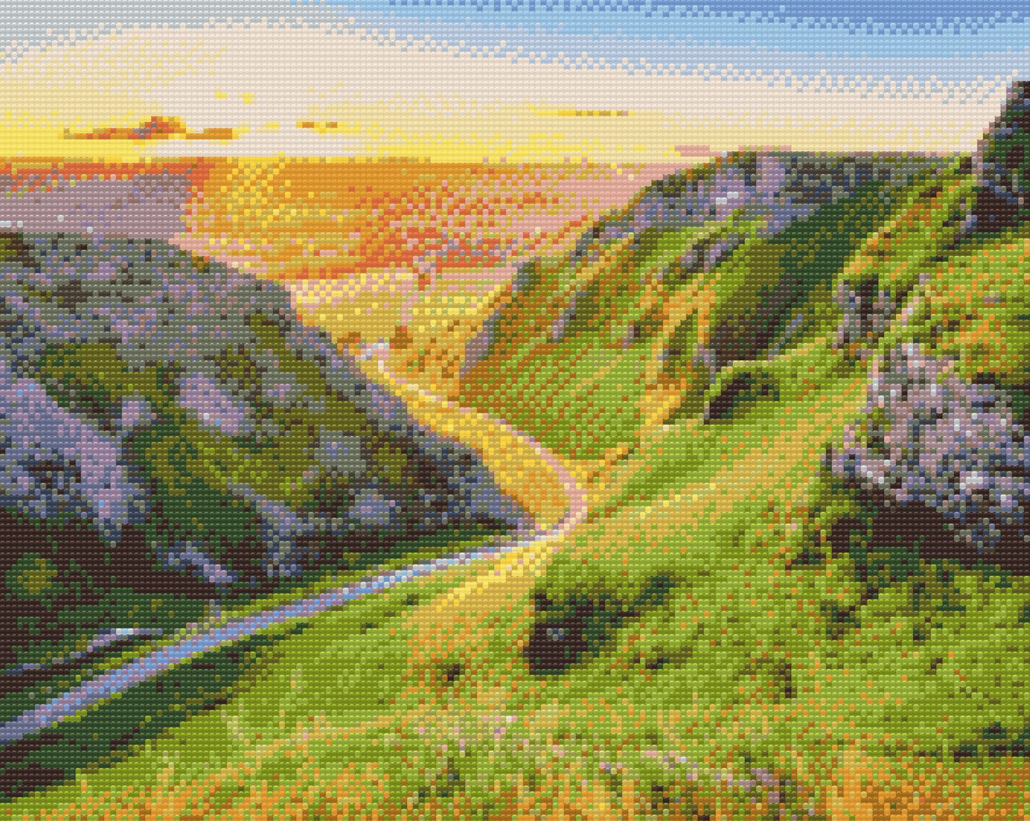 Diamond Paint - Peak District - Nationalpark, Storbritannien