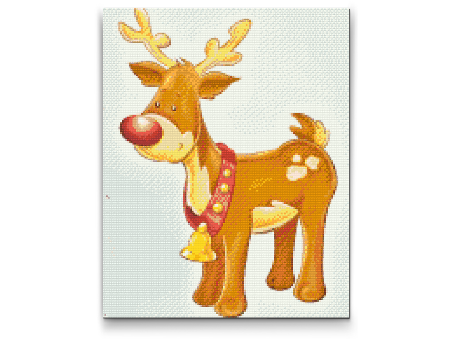 Diamond Paint - Rensdyr-Rudolf