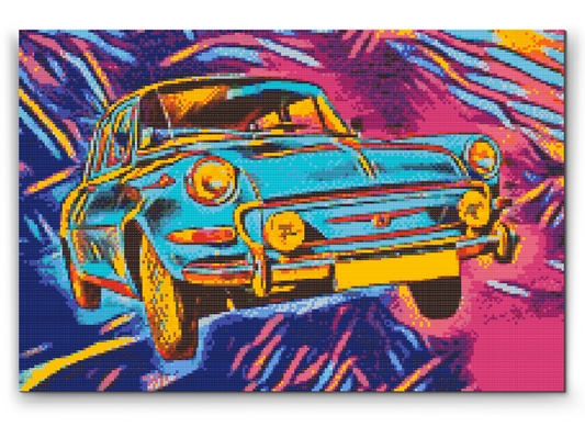 Diamond Paint - Škoda 1000