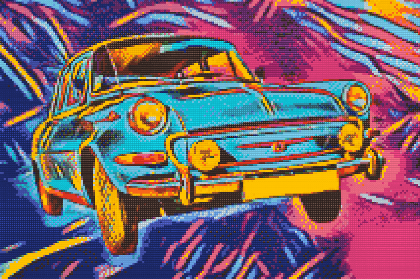 Diamond Paint - Škoda 1000