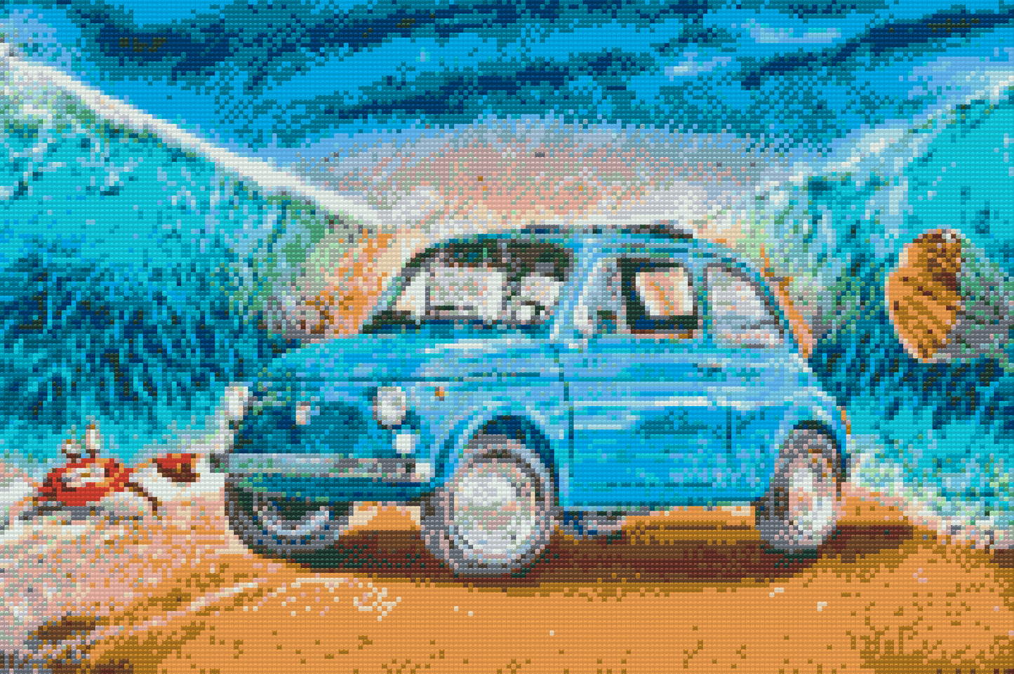 Diamond Paint - Fiat 500