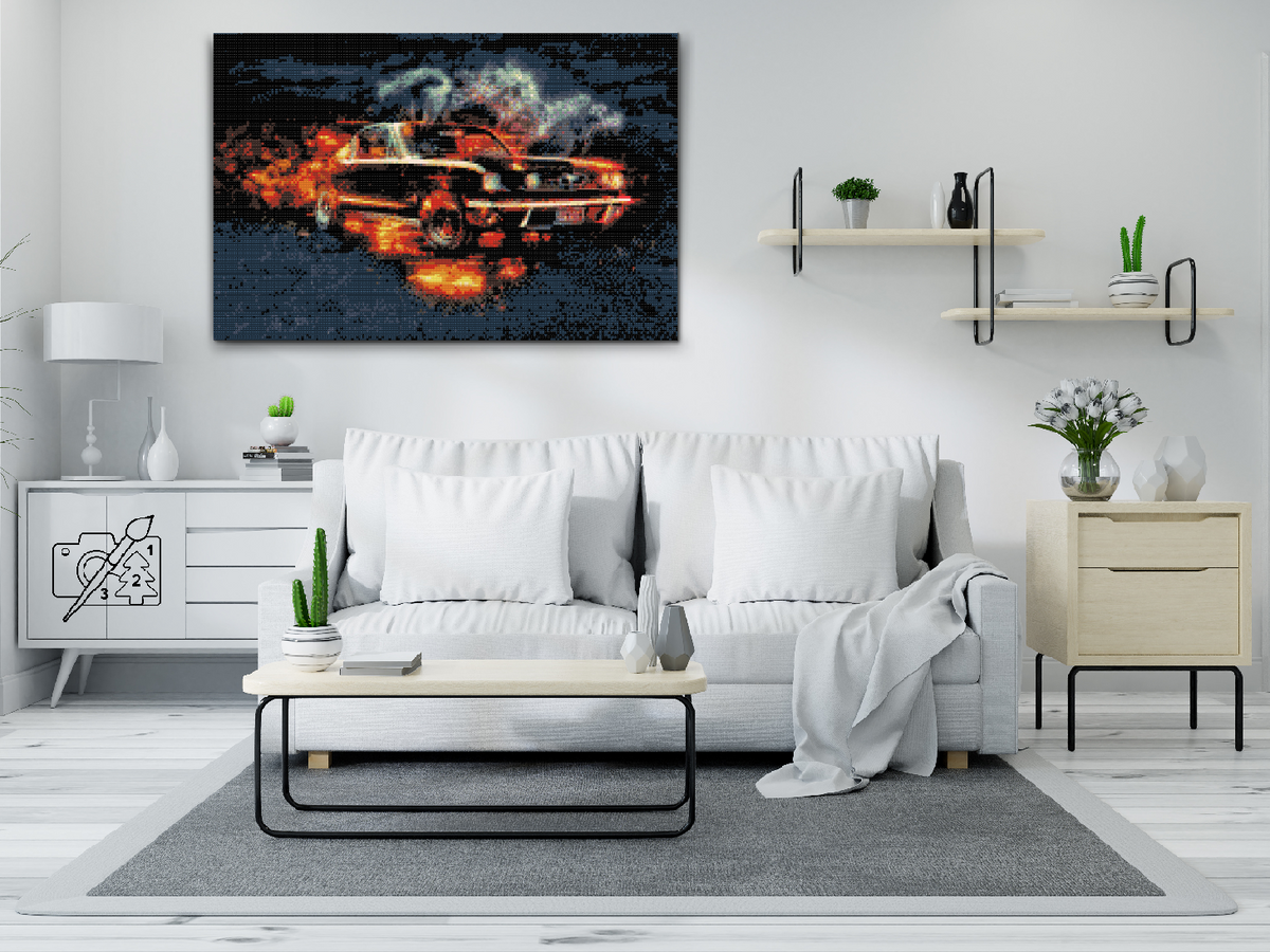 Diamond Paint - Mustang