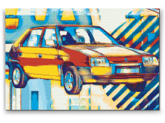 Diamond Paint - Škoda Favorit
