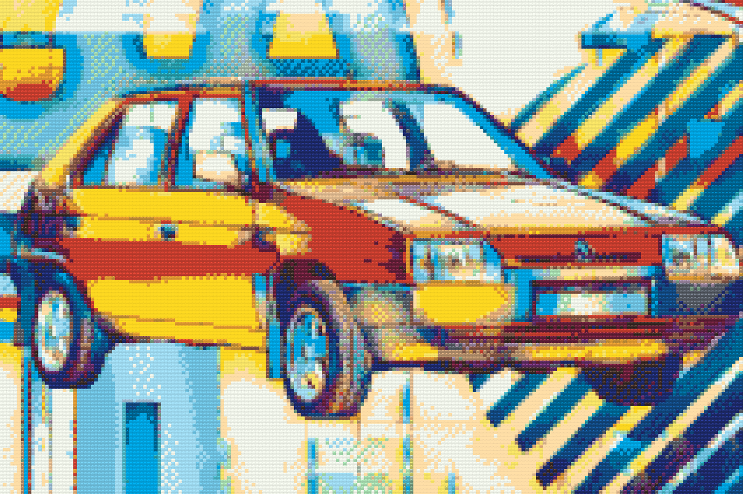 Diamond Paint - Škoda Favorit