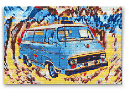 Diamond Paint - Škoda 1203