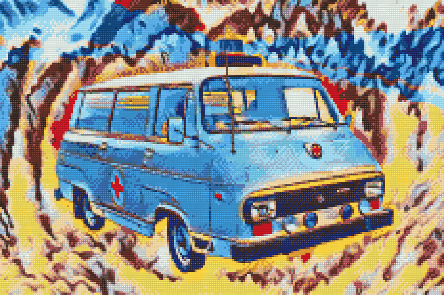 Diamond Paint - Škoda 1203