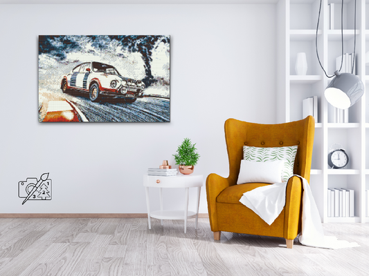 Diamond Paint - Škoda 130