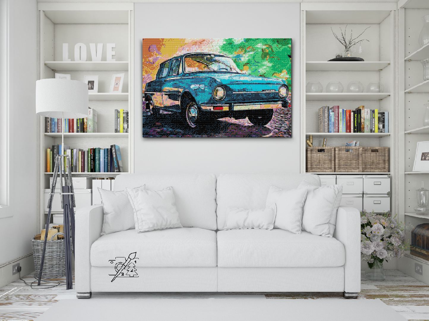 Diamond Paint - Škoda 100