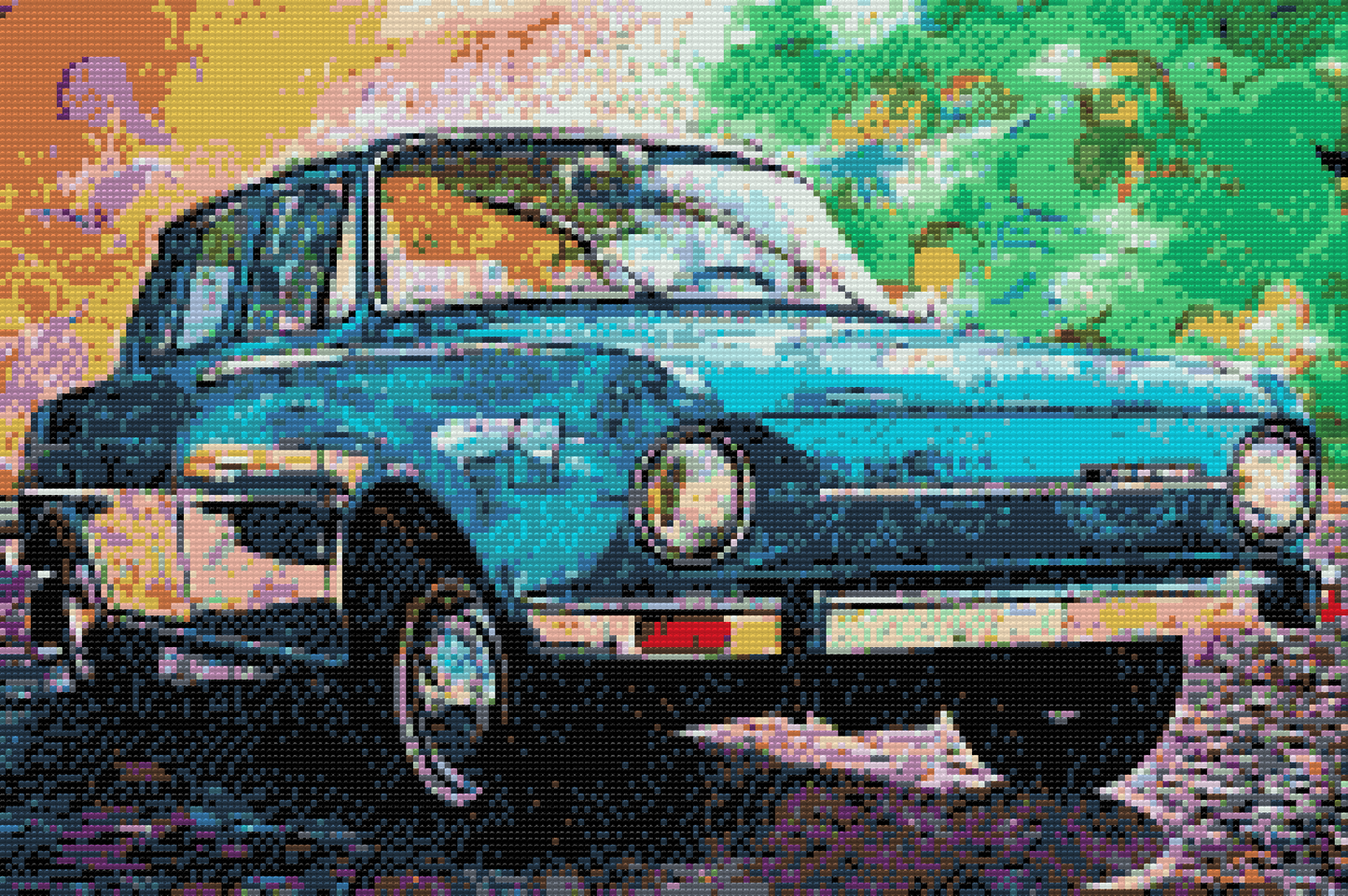 Diamond Paint - Škoda 100