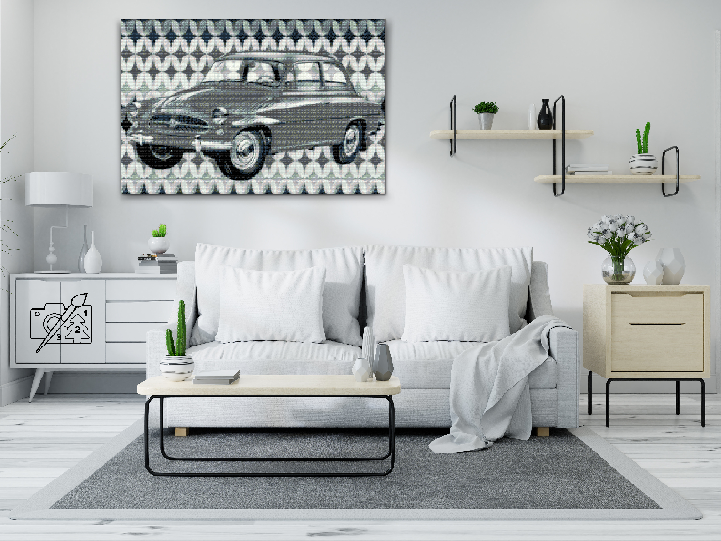 Diamond Paint - Škoda Octavia