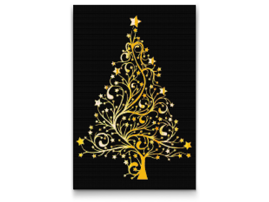 Diamond Paint - Stjernetræ