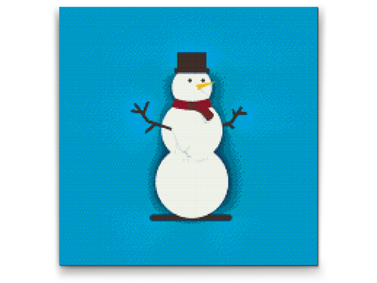 Diamond Paint - Forladt snemand