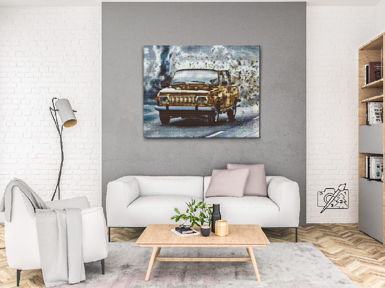 Diamond Paint - Wartburg 353