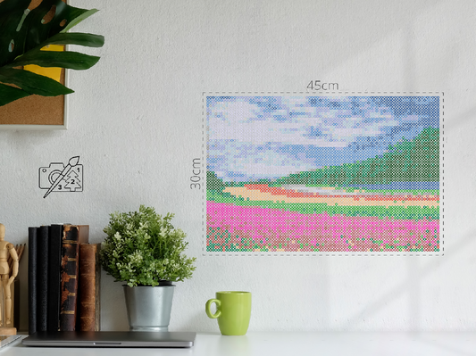 Perleplader - Blomstermark