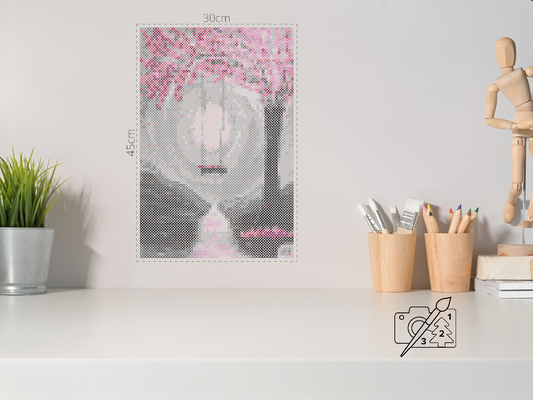 Perleplader - Pink Tree