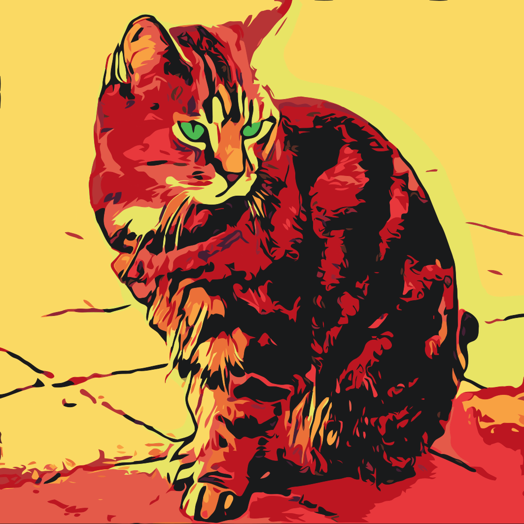 Paint by number - Grønne Øjne