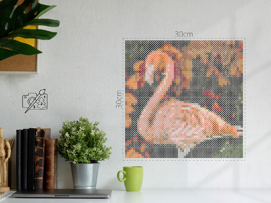 Perleplader - Flamingo