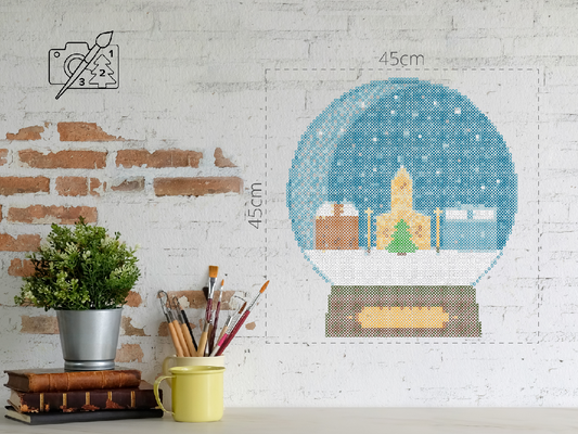 Perleplader - Paperweight - City