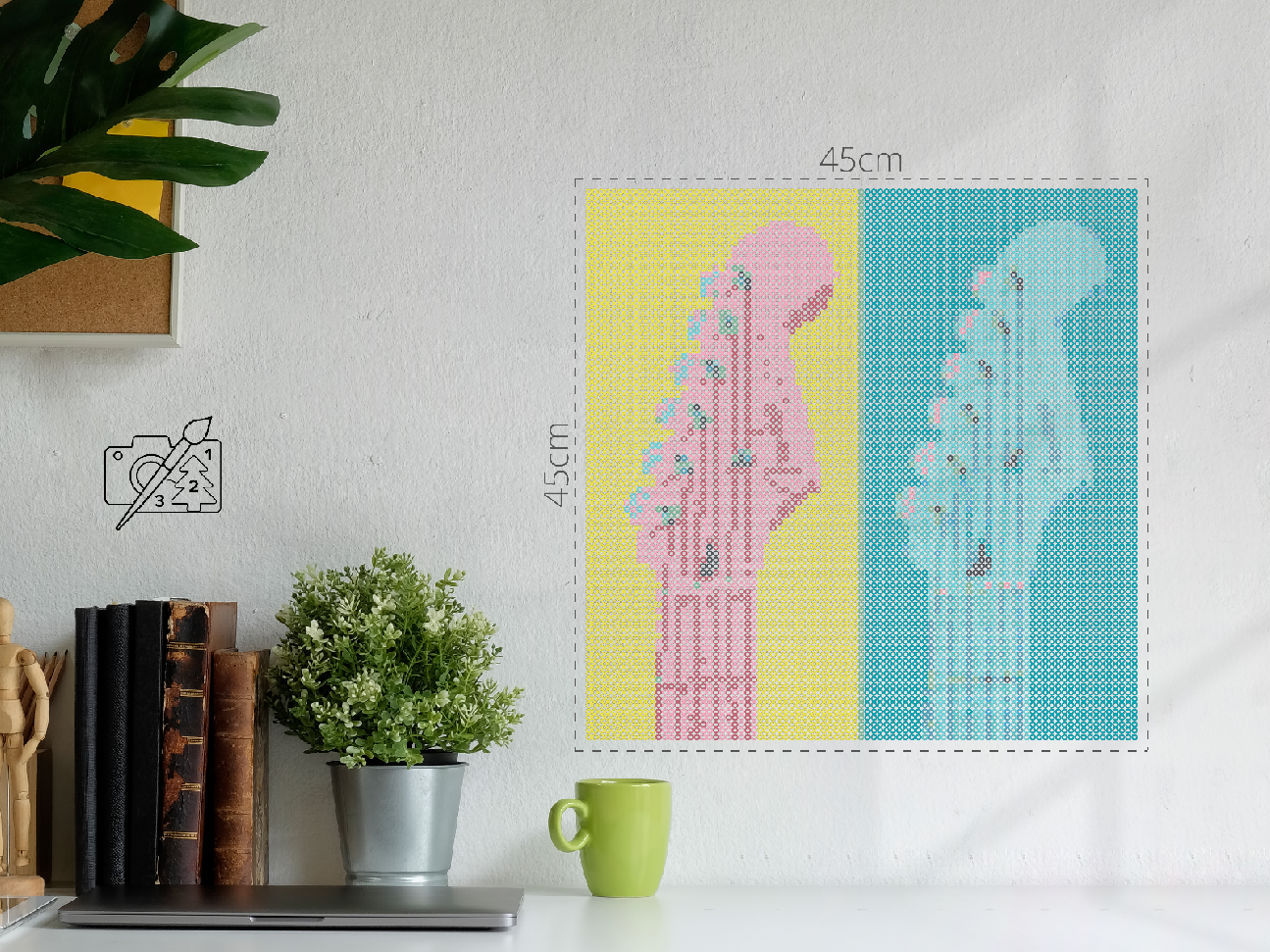 Perleplader - Farverige guitarer