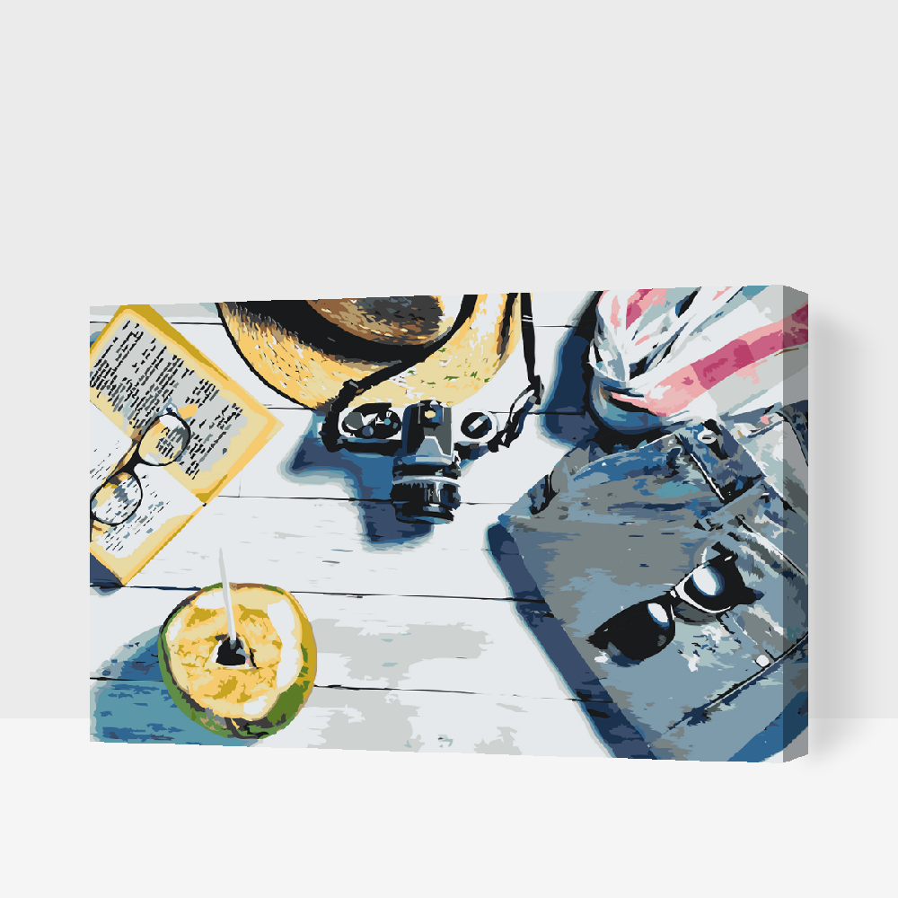 Paint by number - Sommerferie