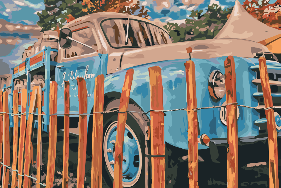 Paint by number - Volvo Truck