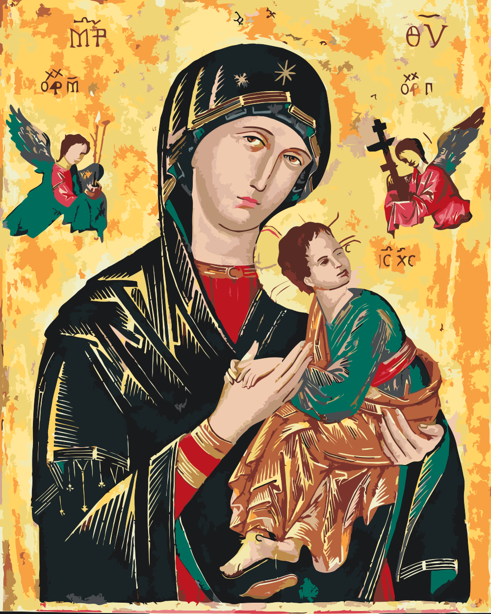 Paint by number - Madonna 2