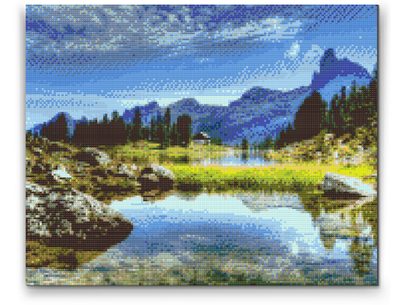 Diamond Paint - Dolomitterne