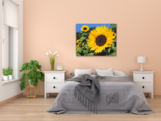 Diamond Paint - Solsikker