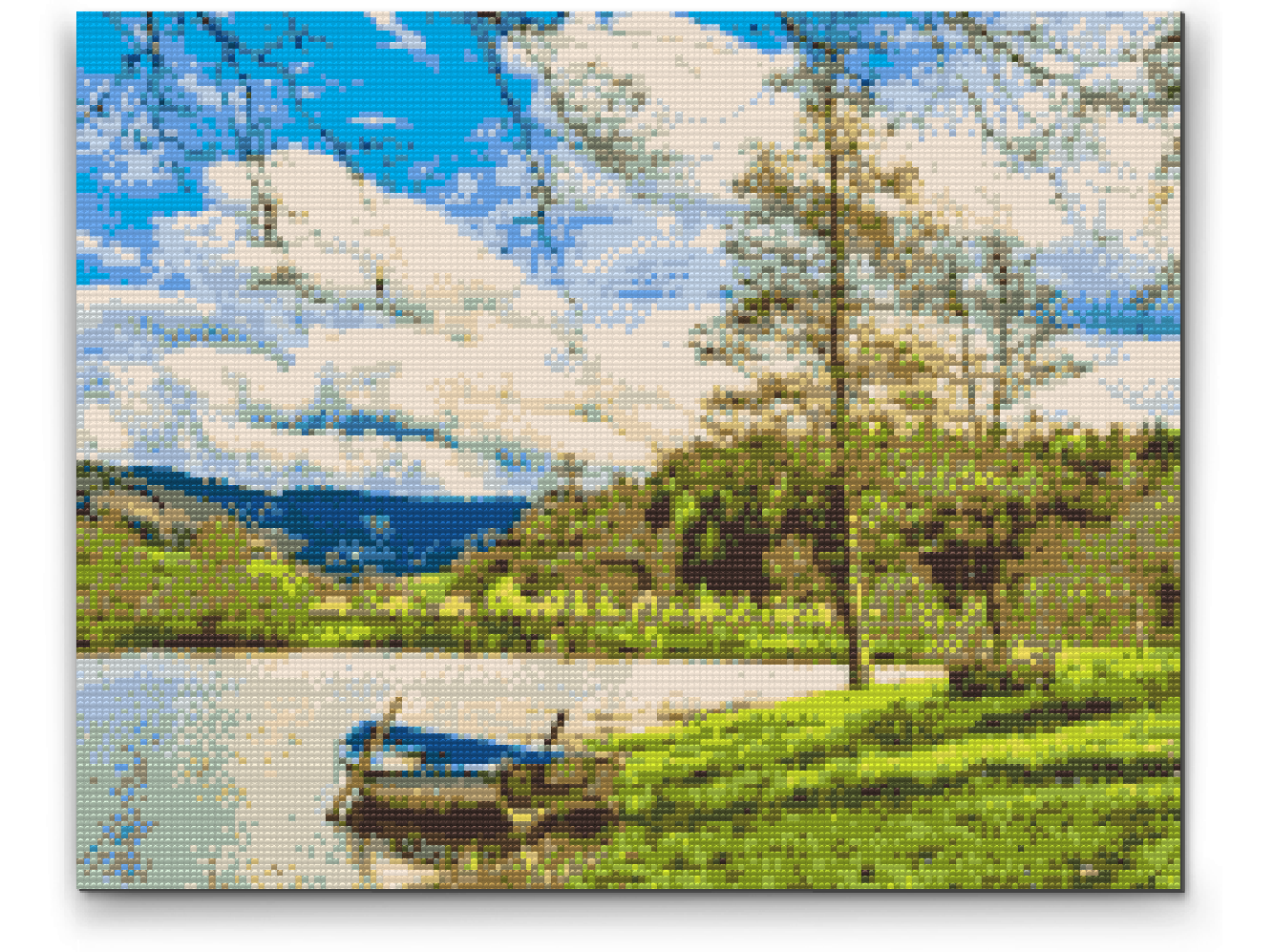 Diamond Paint - Søen i bjergene