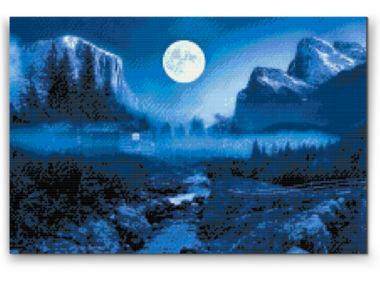 Diamond Paint - Fuldmåne
