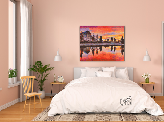 Diamond Paint - Lago di Limides