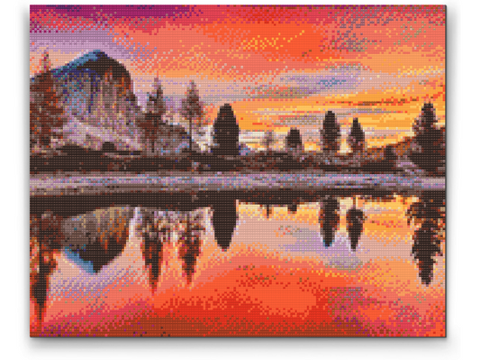 Diamond Paint - Lago di Limides