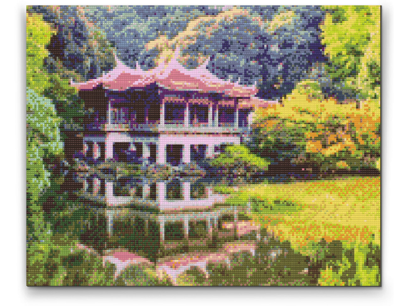 Diamond Paint - Japansk Have