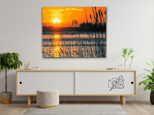 Diamond Paint - Solnedgang