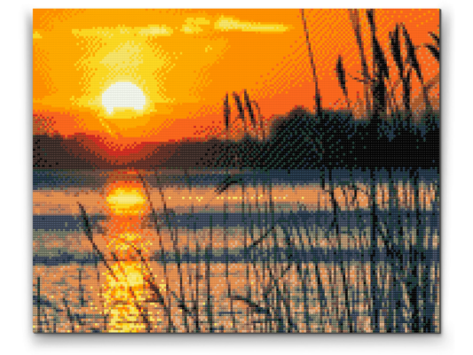 Diamond Paint - Solnedgang