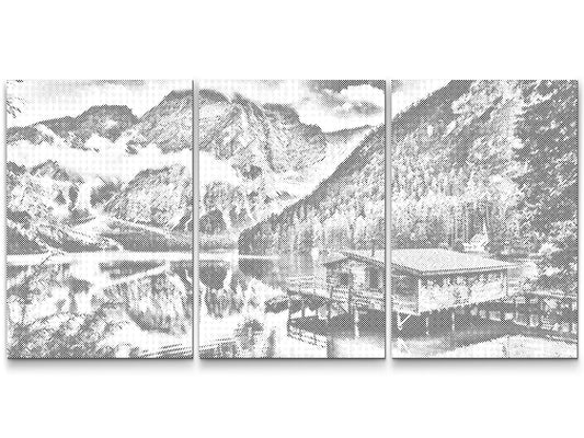 Dotting - Mountain Cabin (sæt af 3)