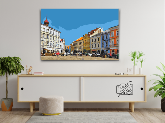 Paint by number - Jindrichuv Hradec
