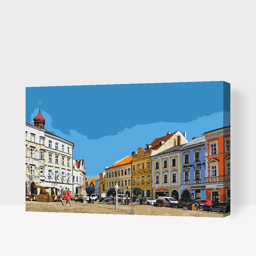 Paint by number - Jindrichuv Hradec