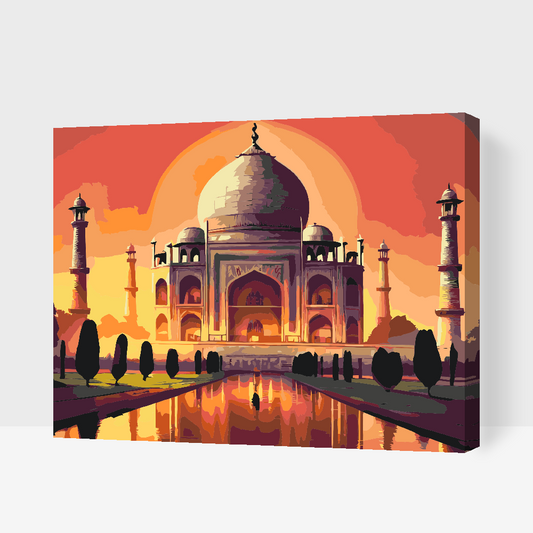 Paint by number - Eventyr Taj Mahal