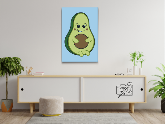 Paint by number - Avocado